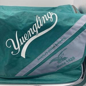 Yuengling Duffel Bag Green & White Pennsylvania Beer America’s Oldest Brewery